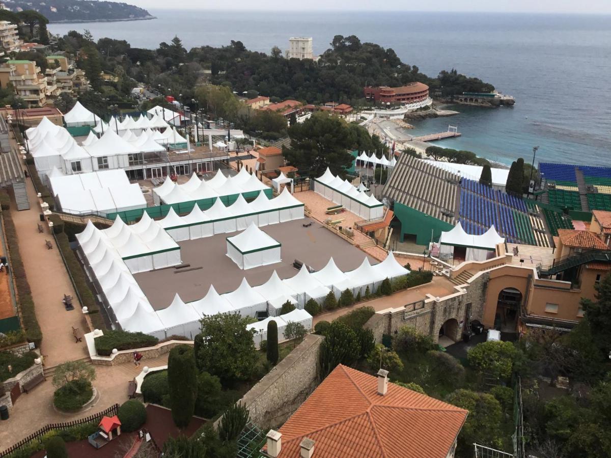 Fabulous !!Apartment A Front Of Legendary Monte Carlo Beach And Tennis Club ! Roquebrune-Cap-Martin Exterior foto